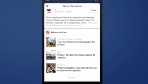 Facebook launching tool to help ID fake news