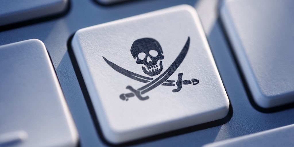 Canadian internet companies say their livelihood is dependent on changes to the Copyright Act — but Ottawa hasn’t taken action Pirate button on computer keyboard.
