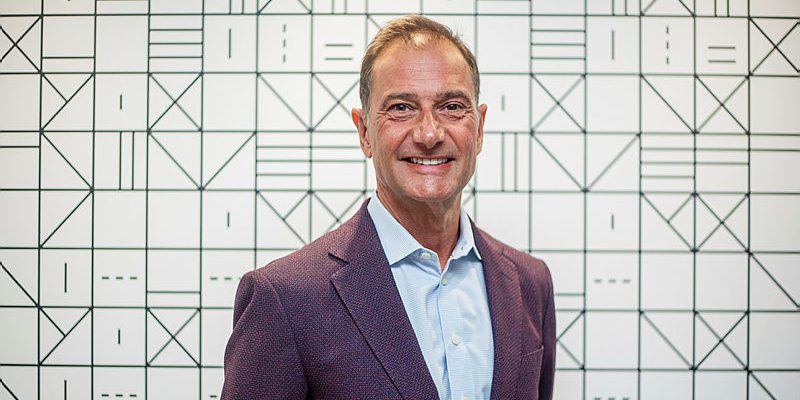 Robert Ghiz, President and CEO of the Canadian Wireless Telecommunications Association, poses for a portrait at his office in Ottawa on Aug. 13, 2024.